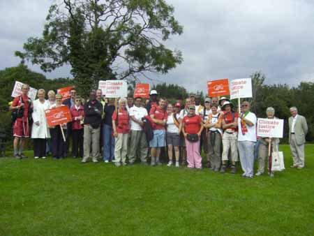 Climate Change marchers